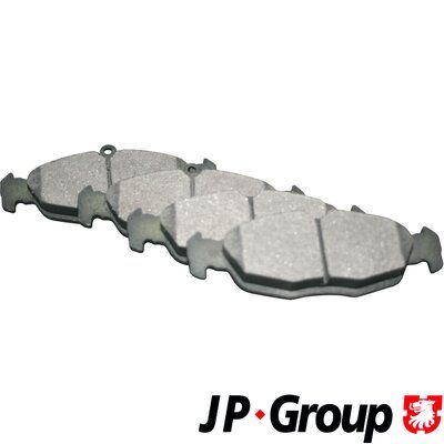 Комплект тормозных колодок, дисковый тормоз JP GROUP 1263600810