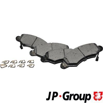 Комплект тормозных колодок, дисковый тормоз JP GROUP 1263603010