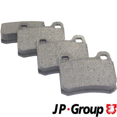 Комплект тормозных колодок, дисковый тормоз JP GROUP 1363700110
