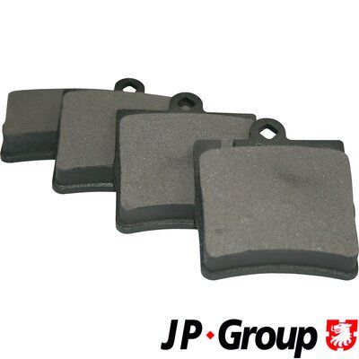 Комплект тормозных колодок, дисковый тормоз JP GROUP 1363700610