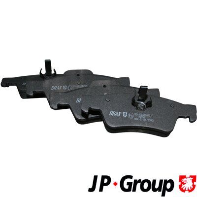 Комплект тормозных колодок, дисковый тормоз JP GROUP 1363701010