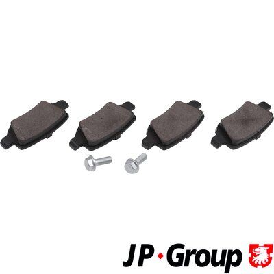 Комплект тормозных колодок, дисковый тормоз JP GROUP 1363701410