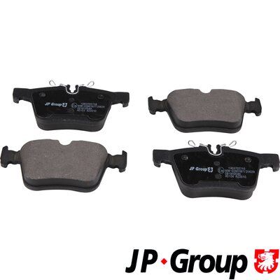Комплект тормозных колодок, дисковый тормоз JP GROUP 1363702710