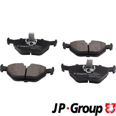 Комплект тормозных колодок, дисковый тормоз JP GROUP 1463700310