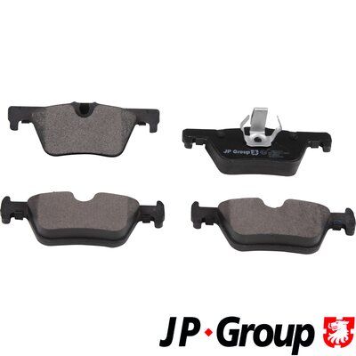 Комплект тормозных колодок, дисковый тормоз JP GROUP 1463702210