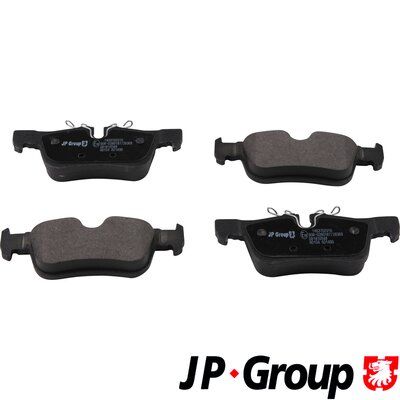 Комплект тормозных колодок, дисковый тормоз JP GROUP 1463702310