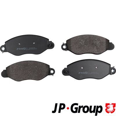 Комплект тормозных колодок, дисковый тормоз JP GROUP 1563603110