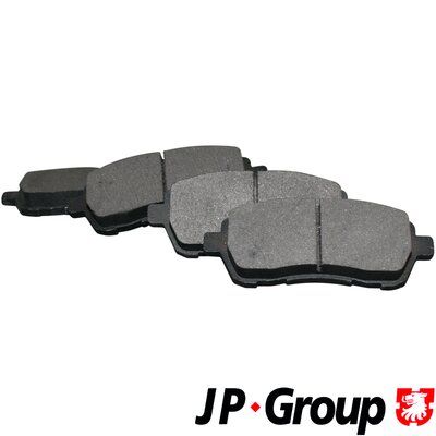 Комплект тормозных колодок, дисковый тормоз JP GROUP 1563700610