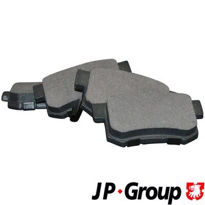 Комплект тормозных колодок, дисковый тормоз JP GROUP 3463700410