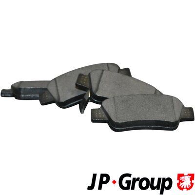 Комплект тормозных колодок, дисковый тормоз JP GROUP 3463700810