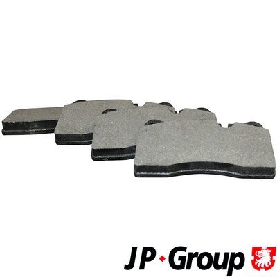 Комплект тормозных колодок, дисковый тормоз JP GROUP 3763600510