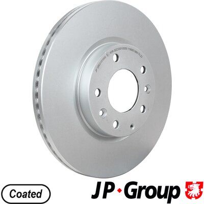 Тормозной диск JP GROUP 3863101000