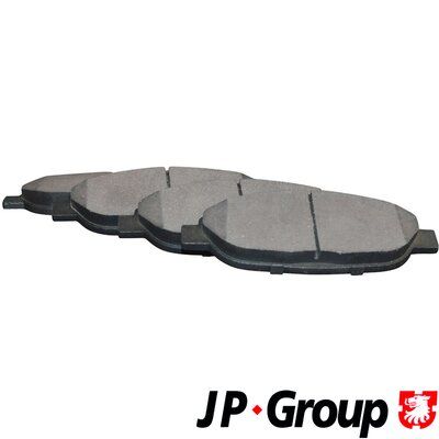 Комплект тормозных колодок, дисковый тормоз JP GROUP 4163602710