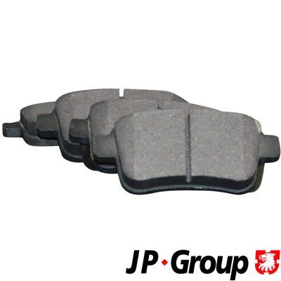 Комплект тормозных колодок, дисковый тормоз JP GROUP 4363700310