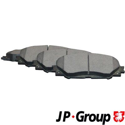 Комплект тормозных колодок, дисковый тормоз JP GROUP 4863601310