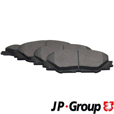 Комплект тормозных колодок, дисковый тормоз JP GROUP 4863601410