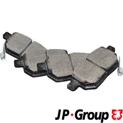 Комплект тормозных колодок, дисковый тормоз JP GROUP 4863700910