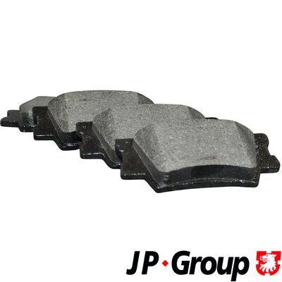 Комплект тормозных колодок, дисковый тормоз JP GROUP 4863701810