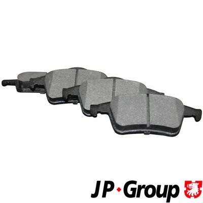 Комплект тормозных колодок, дисковый тормоз JP GROUP 4963700410