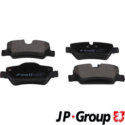 Комплект тормозных колодок, дисковый тормоз JP GROUP 6063700310
