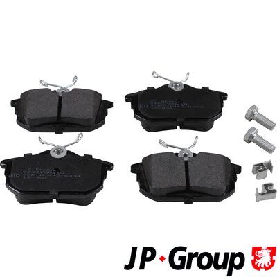 Комплект тормозных колодок, дисковый тормоз JP GROUP 6163700110