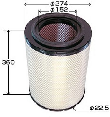 Воздушный фильтр JS A620J