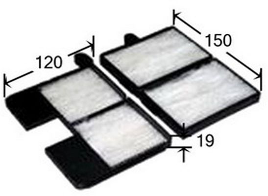 Фильтр, воздух во внутренном пространстве JS AC1502SET