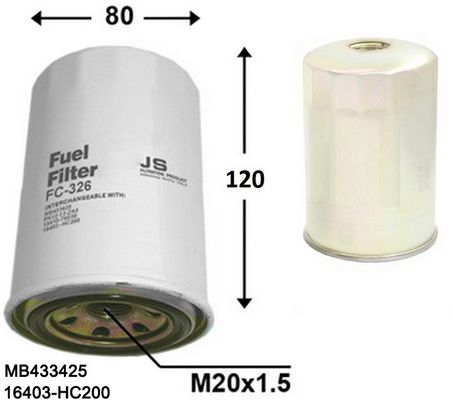 Топливный фильтр JS FC326J