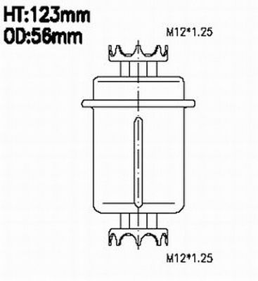 Топливный фильтр JS FS6004U