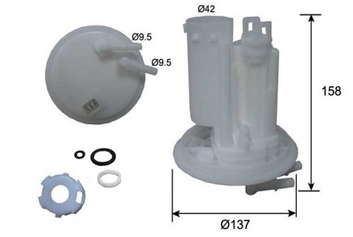 Топливный фильтр JS FS27002