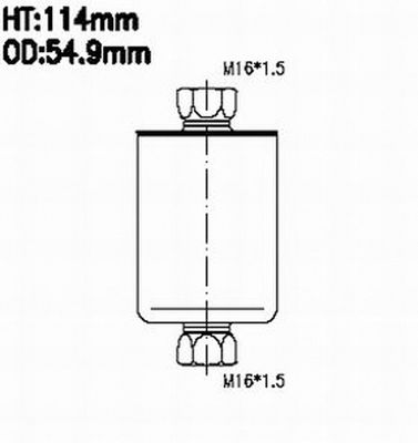 Топливный фильтр JS FS481J