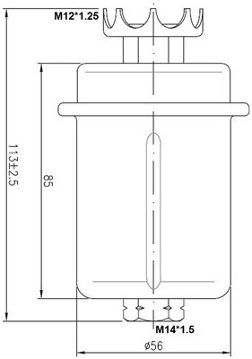 Топливный фильтр JS FS6005U