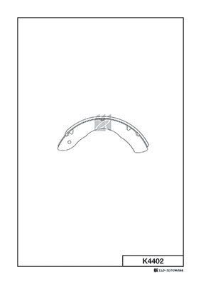 Комплект тормозных колодок KASHIYAMA K4402
