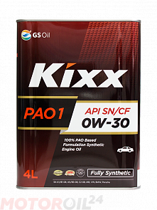 KIXX PAO 1 SAE 0W-30 KIXX L208144TE1