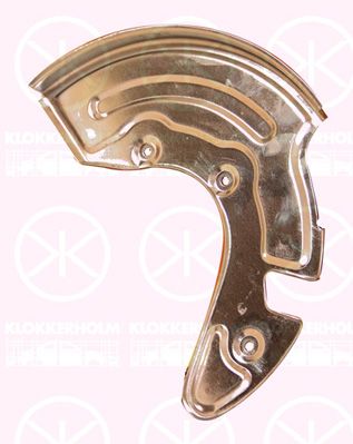 Отражатель, диск тормозного механизма KLOKKERHOLM 0018378