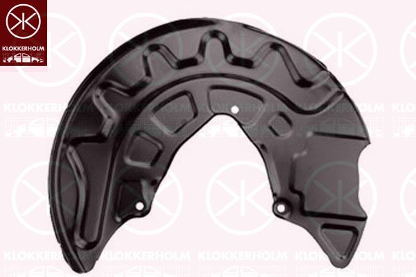 Отражатель, диск тормозного механизма KLOKKERHOLM 0027377