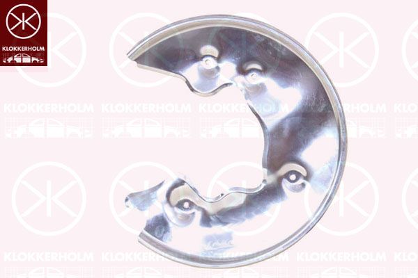 Отражатель, диск тормозного механизма KLOKKERHOLM 0029877