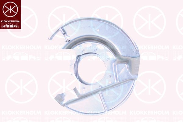 Отражатель, диск тормозного механизма KLOKKERHOLM 0054377
