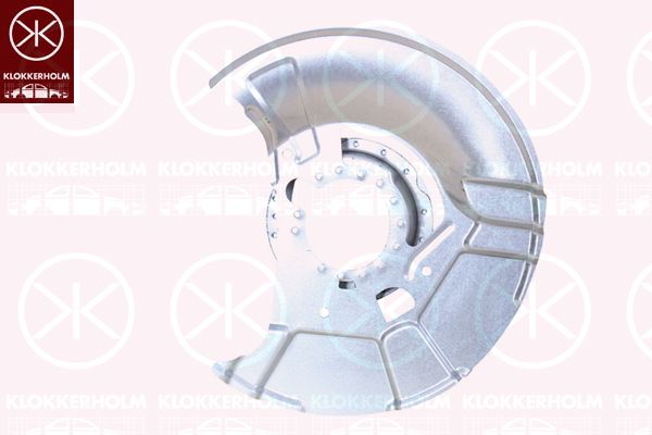 Отражатель, диск тормозного механизма KLOKKERHOLM 0060377
