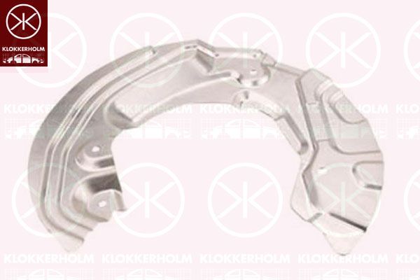 Отражатель, диск тормозного механизма KLOKKERHOLM 0062377