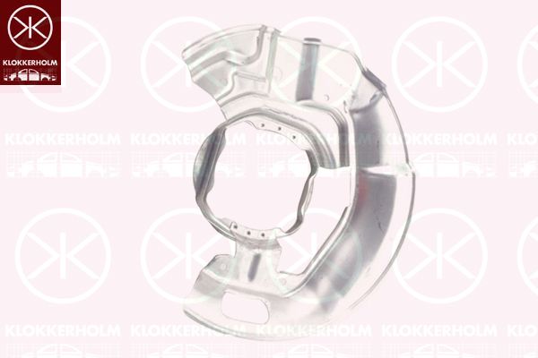 Отражатель, диск тормозного механизма KLOKKERHOLM 0065376