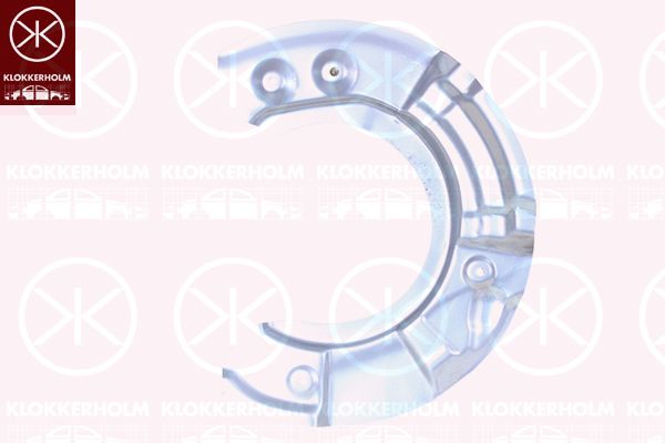 Отражатель, диск тормозного механизма KLOKKERHOLM 0067377