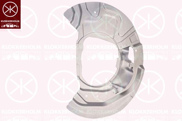 Отражатель, диск тормозного механизма KLOKKERHOLM 0097378