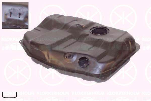 Топливный бак KLOKKERHOLM 2528009