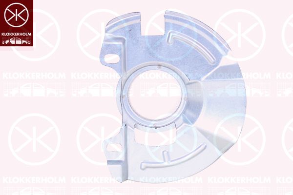 Отражатель, диск тормозного механизма KLOKKERHOLM 3127375
