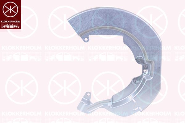 Отражатель, диск тормозного механизма KLOKKERHOLM 3476378