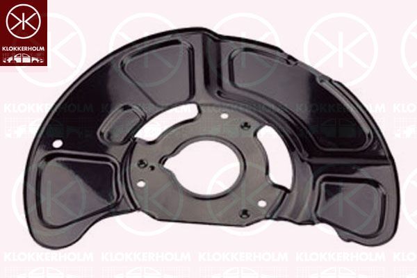 Отражатель, диск тормозного механизма KLOKKERHOLM 3529378