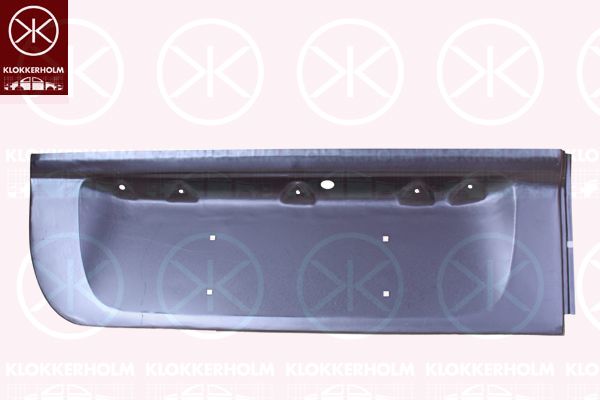 Задняя дверь KLOKKERHOLM 3547151
