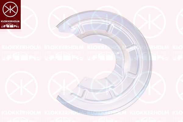 Отражатель, диск тормозного механизма KLOKKERHOLM 6041878