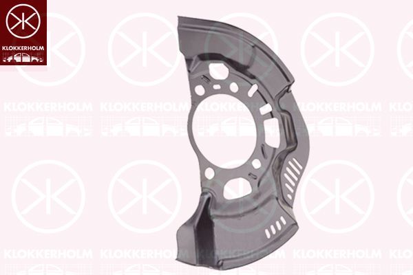 Отражатель, диск тормозного механизма KLOKKERHOLM 8118378